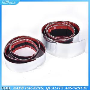 [COD] 1Pcs Universal Car Door Bumper Decoration Moulding Trim Silver Chrome Strip