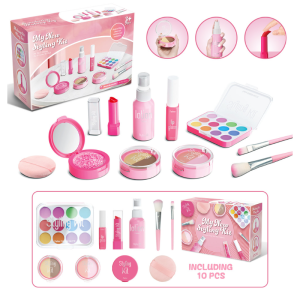 Girls Makeup Toy Princess Set 3-7 Year Old Simulated Home Makeup Set Lipstick Dress Up Cosmetics Toy