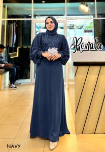 RENATA gamis gaun pesta pernikahan kondangan wisuda walimah muslimah