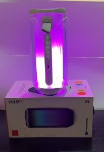 NEW MUSICHOUSE Pulse 5 Mini Portable Bluetooth Speaker / Waterproof Deep Bass / Stereo Sound Box with LED light Show Party HD Sound Quality