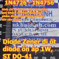 30 con Diode Zener đi ốt diode ổn áp 1W, ST DO-41 ( gói 30 con cùng loại) kde6045.
