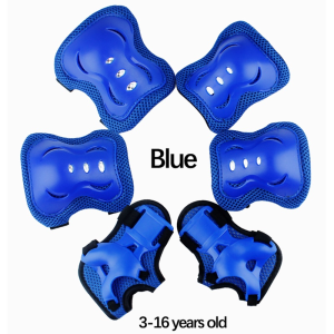 Bike Helmets Child Helmet for Kids Protective Gear Elbow Knee Pads Wrist Protector Children Boys Girls 7pcs/set Skateboards Inline & Roller Skates Helmet Cycling Gloves