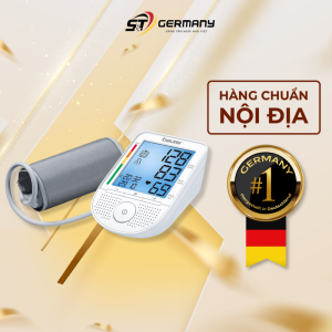 Máy đo huyết áp bắp tay BEURER BM49 nội địa Đức máy đo huyết áp nhận biết rối loạn nhịp tim GermanySnT 160155