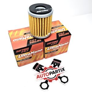Filter Oli Daytona Ultra Nano Oil Filter Racing Motor Vixion Jupiter MX Scorpio Z Jupiter Z FI Smash Shogun 125 Satria F150 F 150 FU FI GSX Thunder Spin Skywave Skydrive
