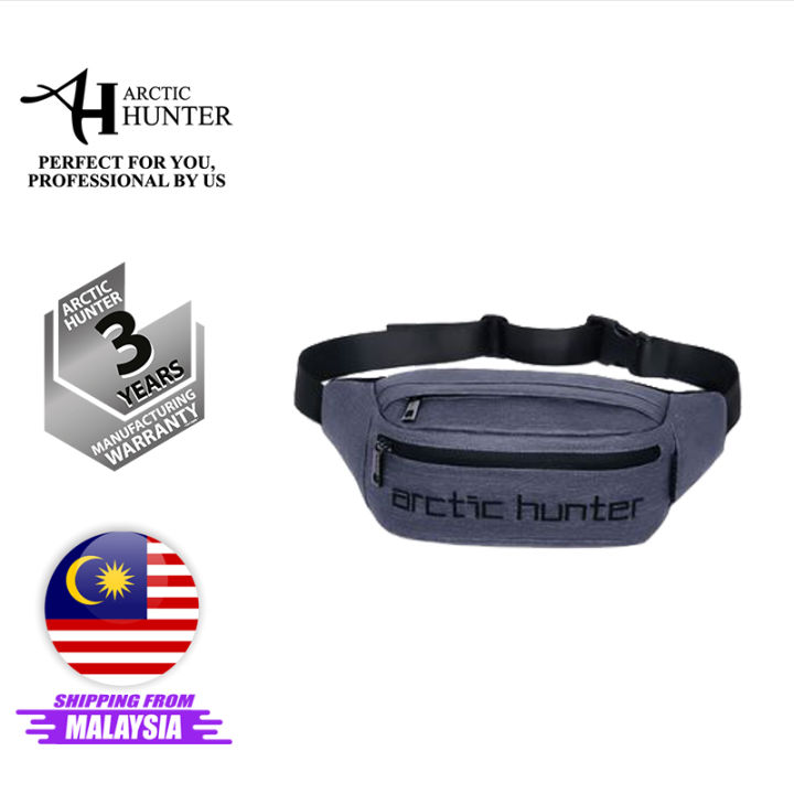 Arctic Hunter iConvy Waist Bag for Men Lazada