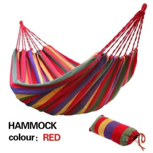 ✅100% Original Jcam Portable Duyan Cotton Rope Outdoor Hammock Canvas Hammock with Storage Bag