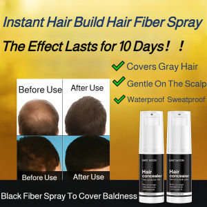 Mens Hair Concealer Cream/Waterproof Sweatproof Magic Color Hair Concealer Instant Effect Waterproof Hair Concealer Balm