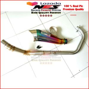 Knalpot LeoVince Cobra Sonic 150 / Mx 135 / Mx king / Satria Fu / Gsx / R15 / CBr 150
