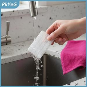 PkYeG 1PC double side Silicone hút pad cho điện thoại di động Lịch thi đấu hai mặt tái sử dụng hút Cup cho bàn làm việc ổn định