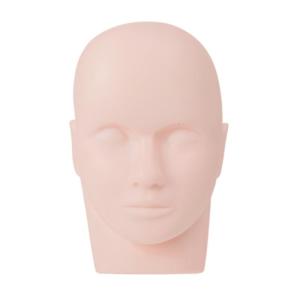 Lash Mannequin Head Practice Training Head Practice Lash Training Eyelash Tool Cosmetology Doll Face Head Easy to Clean