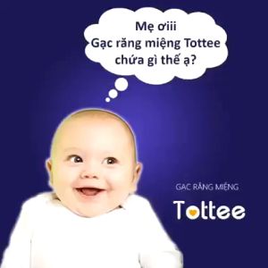 Gạc răng miệng Tottee (HỘP 30 gói)