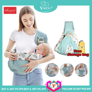 Aixintu กระเป๋าอุ้มเด็กสะพายไหล่ข้างเดียวกระเป๋าอุ้มเด็กหันหน้าไปด้านหน้าทําจากผ้าฝ้ายออร์แกนิคสําหรับเด็กอายุ0-3ปีเป้อุ้มเด็ก