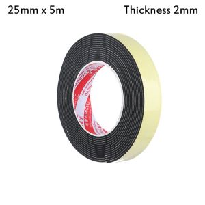 MASTERYX 1pcs Bathroom Home Improvement Sound insulation Weather Stripping Waterproof Single Sided Adhesive Foam Sponge Rubber Strip Tape Seal Strip