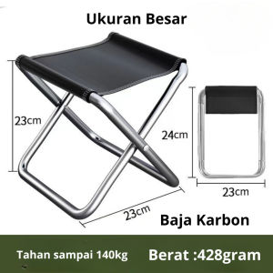 Bangku Lipat Outdoor / Kursi Lipat Outdoor / Kursi Mancing Lipat Mini / Kursi Lipat Portable / Kursi Praktis / Bangku Outdoor MLH