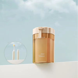 4 in 1 Travel Bottle Set Detachable Leak-proof Travel Toothbrush Cup Space Saving Refillable Travel Tube Sets