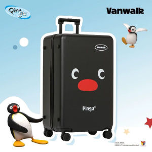 VANWALK Pingu High-Appearance Travel 22inch26inch Silent Universal Wheel Combination Lock Luggage Trolley Case Gift