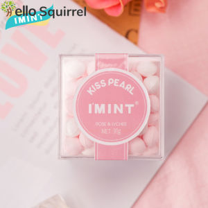 IMINT Kissing Candy 90g internet celebrity casual snack fragrance candy sugar free and refreshing mint gift box hard candy