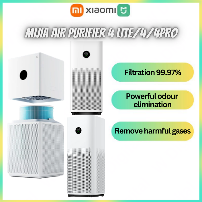 เครื่องฟอกอากาศ Xiaomi Mijia 4/เครื่องฟอกอากาศ Mijia 4 Lite/เครื่องฟอก ...