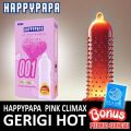 TERLARIS!!! Kondom 001 GERIGI TEBAL Super Tipis - OLO SLM OSB HAPPYPAPA SEONGJAE Condom BIG DOTTED Ultrathin - BOX dan Eceran [ORIGINAL]. 