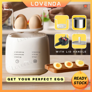 Automatic Egg Boiler Malaysia Plug Multifunction Egg Steamer Breakfast Machine Egg Cooker 煮蛋器 蒸蛋器 早餐机