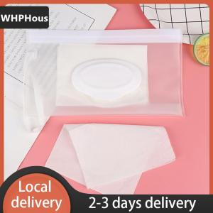 [COD] WHPHous Ship within 24 hours Light Weight Portable Cartoon Baby Kids Wet Wipes Clutch Carrying Bag Wet Paper Tissue Container Dispenser Snap-strap Pouch
