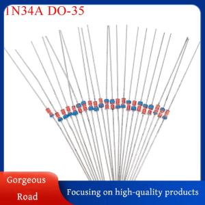 [Gorgeous] Hot Sale 20Pcs 1N34A DO-35 germanium detector diode AM FM radio TV