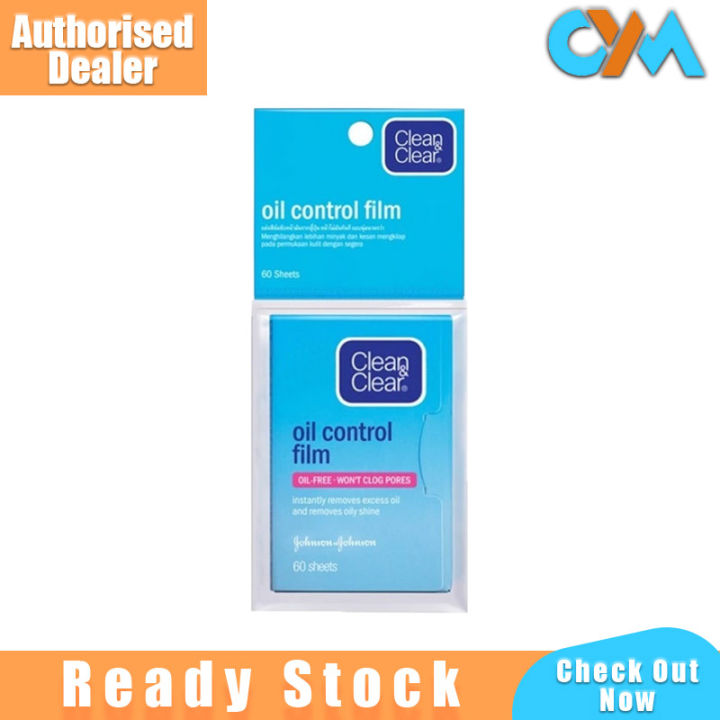 Clean & Clear Oil Control Film - 60 sheets | Lazada