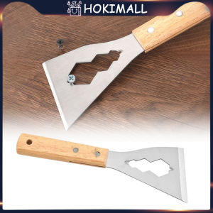 Dust Scraper Putty Knife Wall Covering Tool Decoration Multifunctional Shovel Putty Knife With Wooden Handle
