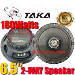 TAKA 6.5 2-Way Car Speaker TK-6.2 Suitable for all type of car front door speaker and rear door speaker