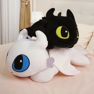 38cm Dragon Toothless Plush Pillow Cute Cartoon Dragon Stuffed Cushion Soft Stuffed Pillow Room Decoration Kids Birthday Toy