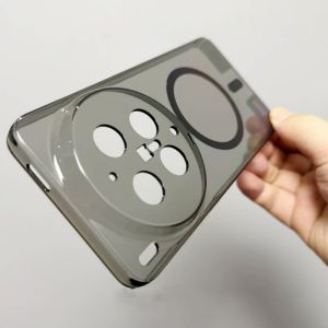 Luxury Crystal Clear For Magsafe Case For VIVO X300 Pro Ultra X300S X200 Pro Wireless Charge Rugged Magne Slim Phone Cover