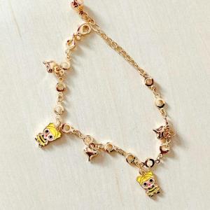 Gelang Anak LOL Yellow Gold Xuping: Desain Sederhana & Elegan