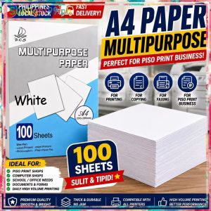 SUNLIGHT Coupon Bond Paper A4 300 Sheets Smooth White Multipurpose Printing Paper for School Office Home and Piso Print Business Thick No Jam Paper High Quality Daily Printing Supplies Philippines