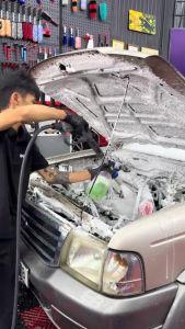 Dung dịch rửa khoang máy động cơ Motor 1L Ekokemika làm sạch không chạm dầu mỡ bám bẩn nhanh 10 phút Vuadienmay
