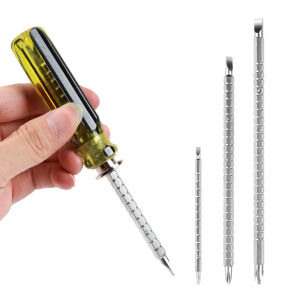 BJ🔩🔧🔗 Đôi sử dụng tuốc nơ vít rãnh chéo mạnh mẽ từ Ratchet tuốc nơ vít Kính thiên văn đôi đầu vít điều khiển mờ xử lý