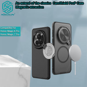 Nillkin For Honor Magic 7 Pro/Magic 6 Pro Camshield ProP MagSafe Case Shockproof phone case With Foldable Protection Lens Stand Cover Magnetic Case
