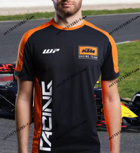 2025 Mens Universal 2025 New KTM MotoGP Motorcycle Jersey RB Racing Printed Short Sleeve T-Shirt for Men