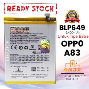 Battery compatible with Oppo A83 Original Blp649 - Baterai Batre Batere