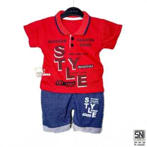 JOVA BAJU BAYI LAKI LAKI SETELAN ANAK COWO LUCU STELAN COWOK 6 12 BULAN KEREN TRENDY KEKINIAN KERAH WANGKI STYLE