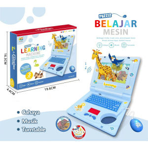 Mainan Laptop Anak Mainan Anak Perempuan 3 tahun Learning Machine Notebook Laptop Mainan Edukasi Anak