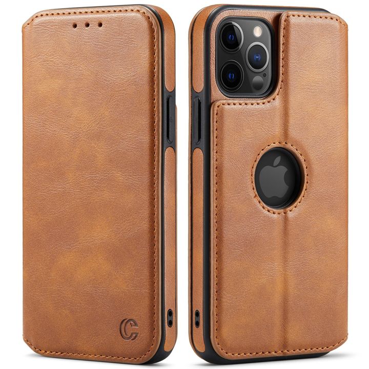 NEW Leather Case For iPhone 15 pro max 14 pro max 13 Pro Max Wallet Case  Slim Magnetic Flip Cover For iPhone 13 12 11 13 14 plus Leather phone Case