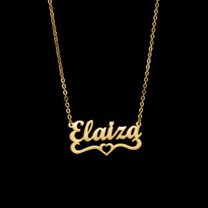 KL021 Kalung Liontin Nama Berbagai Macam Ornamen Lapis Emas24k Anti Karat
