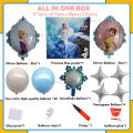 frozen balloon set/Elsa theme balloon set/birthday party decorations. 