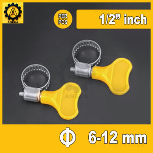 Klem Kuping Selang Gas Stainless with Handle 1/2"  5/8"  7/8"  3/4"  1" Inch Selang Air