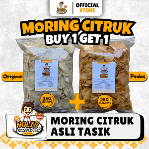 BUY 1 GET 1 - Citruk Moring Original & Pedas NOLIS SNACK FOOD MOLRING KHAS TASIKMALAYA