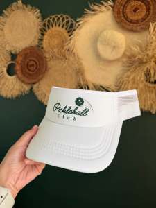 Pickleball Sun Visor Custom Print Mesh Back