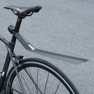 Bike Rear Fender Quick Release Splashing Mud-proof Mudguard with Reflective Strip Anti Fouling Plate