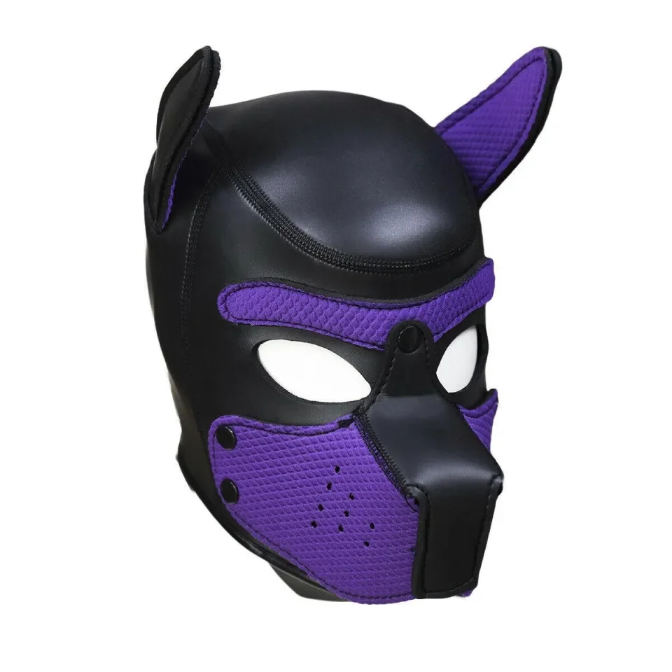 Boyroom 2023 new Role Play Dog Party Mask, Full Head Mask with Ears, Animal  Masquerade Full Face Mask | Lazada