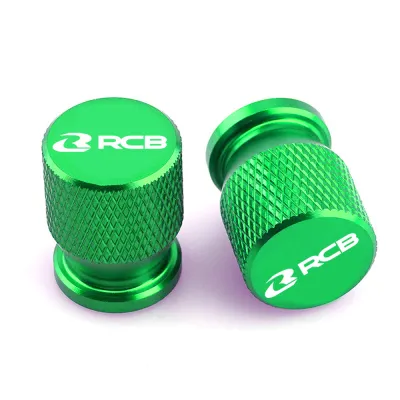 Racing Boy 1 Pair Motorcycle Tire Valve Cap Pito Zinc Alloy for Yamaha mio i125 Aerox V2 V1 NMAX155