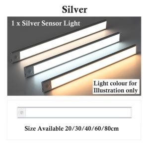 LED Sensor Light / Lamp. High Sensitivity Auto On/Off. No wiring or drilling required. Portable and Lasting